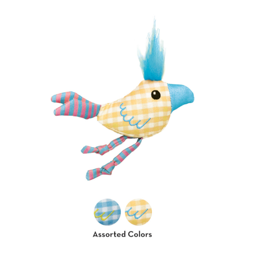 Kong Chirpz Chick P&aacute;ssaro de peluche para gatinhos, , large Imagem n&uacute;mero 2